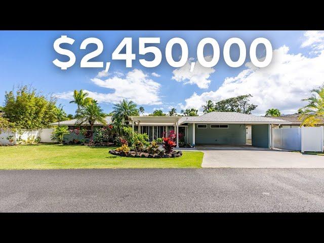 LUXURY Oahu Home For Sale in Kuulei Tract, Kailua, Hawaii - Home Tour