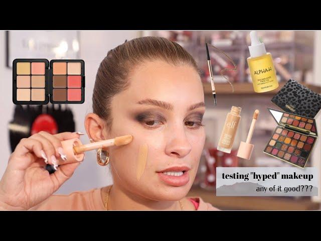 Testing HYPED makeup... is any of it good?