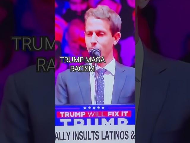 Racist jokes at trump rally about Hispanics  #VOTEBLUE TO END RACISM ￼