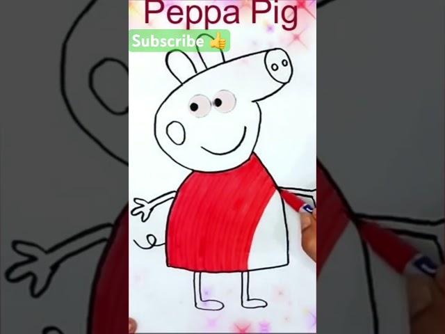 How to draw Peppa Pig