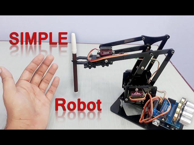 How to make a robot arm - Arduino | Acrylic Robot Claw Arm