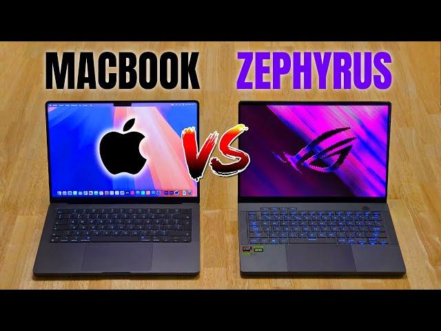 MACBOOK PRO vs WINDOWS Laptop - Asus ROG Zephyrus G14 (2024) vs M4 Pro Macbook Pro 14"