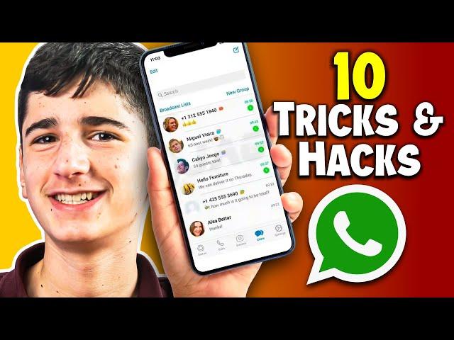 Top 10 Secret WhatsApp Tricks & Hacks 2025