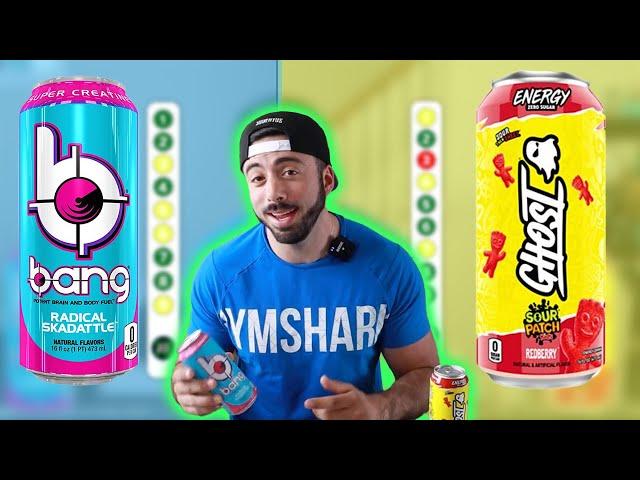 BANG vs GHOST - Energy Drink Comparison - Which Energy Drink is Better?