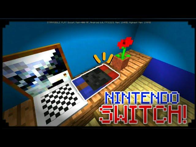 MCPE 1.2 | How To Make a Nintendo Switch! | Armor Stand creation