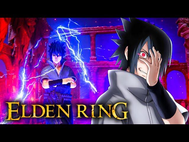 o mod do SASUKE UCHIHA no Elden Ring...