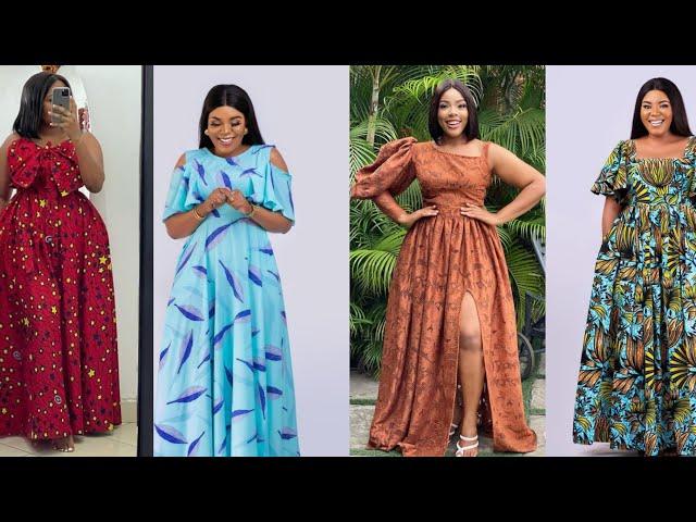 2022 Most sweet and Hottest Ankara Maxi Gown Design// Beautiful styles for Queens 