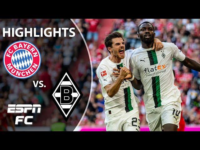 Borussia Monchengladbach ends in a 1-1 draw vs. Bayern Munich ️ | Bundesliga Highlights | ESPN FC