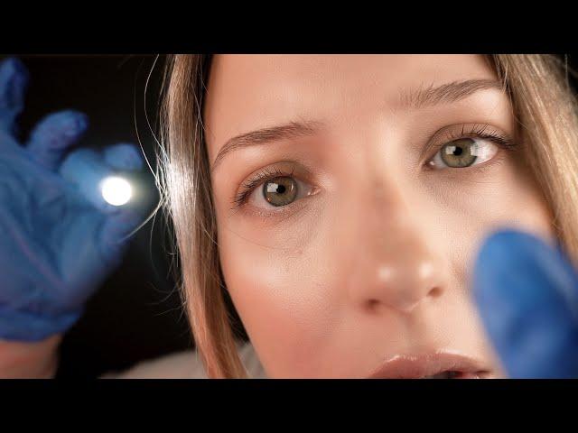 ASMR There’s Something In Your ️ Eye | Very Close Up Eye Exam | Hypnotic Light Exam Roleplay