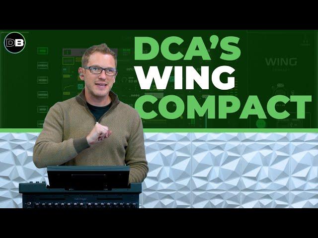 How to use DCA's on the Behringer WING Compact