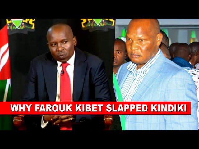 This is why Farouk Kibet slapped DP Kindiki in State House infront of Ruto and Raila!