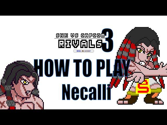 SNK vs CAPCOM 3 - RIVALS - HOW TO PLAY - Necalli