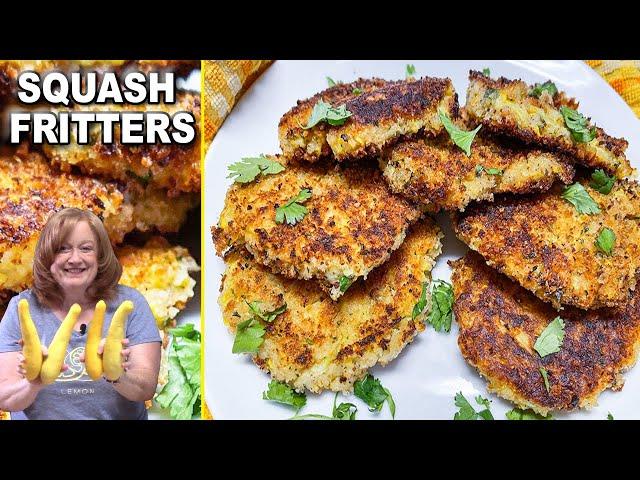 Yellow Squash Fritters (Croquettes) Perfect Summer Side