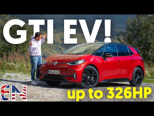 VW Golf GTI EV - up to 326HP and lot's of fun with RWD