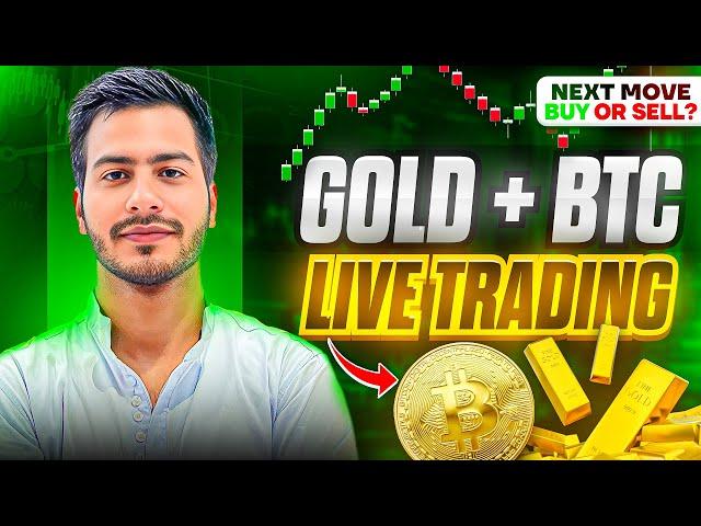 Live Crypto Trading | Bitcoin &  Gold | 27 MAY  | #goldtrading #cryptotrading #bitcoin
