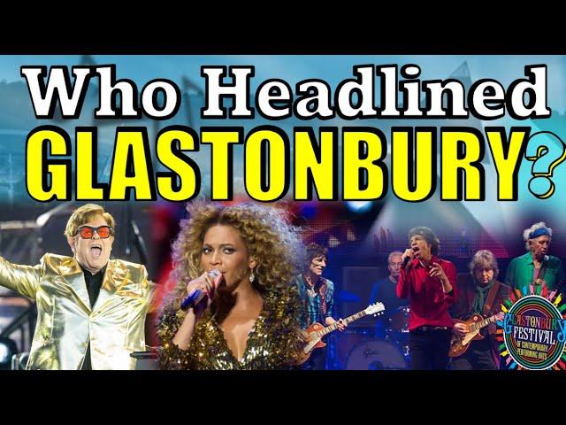 Glastonbury Headliners Music QuizGuess The Song & Name The Singer