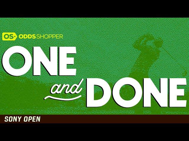 2023 Sony Open One & Done | Ben's Best Golf Bets this Week