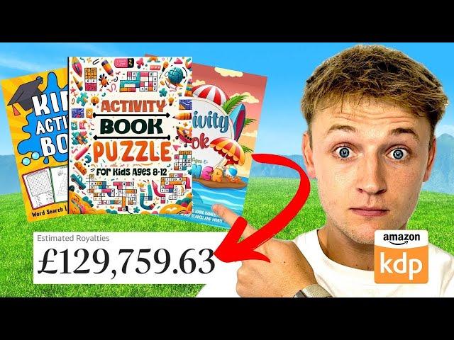 How I Made £100,000 Selling Activity Books On Amazon KDP