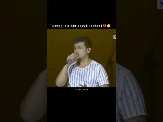Yes Sonu Nigam Ji Request from all Sonuholics please don’t repeat this again and again #legend