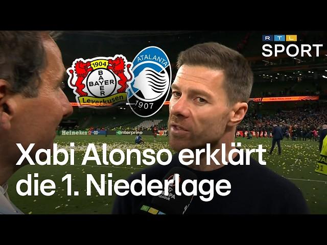 So erklärt Xabi Alonso die Final-Niederlage | Atalanta Bergamo vs. Bayer 04 Leverkusen