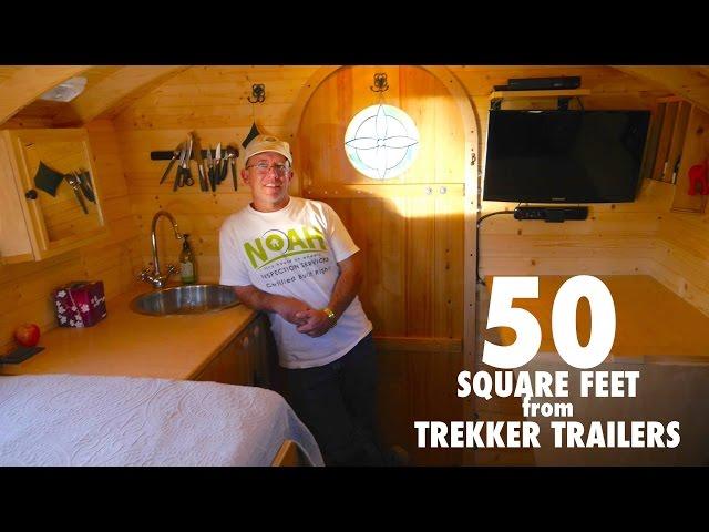 Park Ranger's Tiny House is only 50 Square Feet!