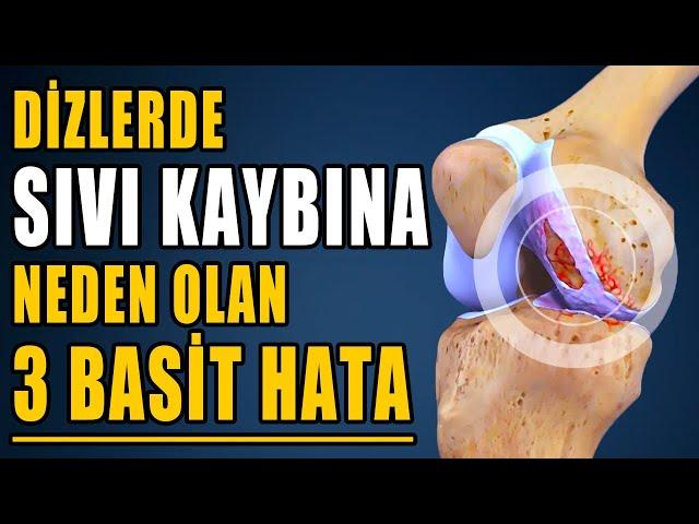 DİZLERDE KİREÇLENMEYE NEDEN OLAN 3 BASİT HATA #aktifizyo #fiziktedavi #dizağrısı