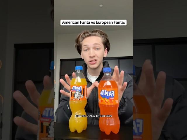 American Fanta vs European Fanta