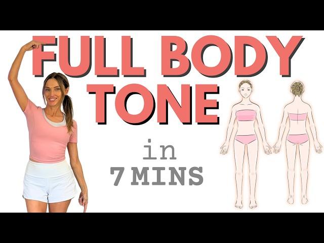 Full Body Workout  in Just 7 Minutes  No Repeat  No Equipment