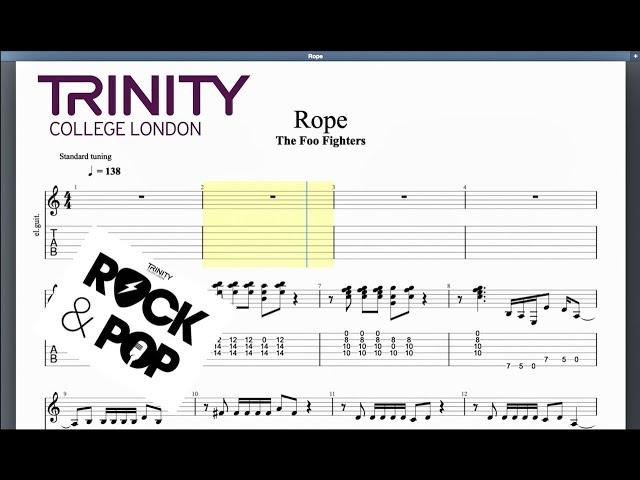 Rope Trinity Grade 6 Guitar