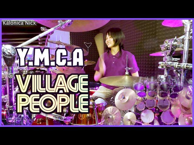 Village People - Y.M.C.A. || Drum cover by KALONICA NICX