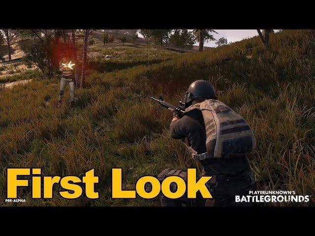 Playerunknowns Battlegrounds Gameplay First Look - MMOs.com