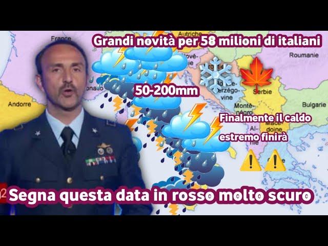 Ottima notizia Ecco la data confermata per il ritorno del freddo alluvioni e maltempo in Italia