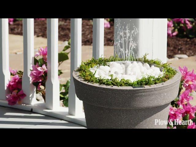 The Smart Fountain Kit from Plow & Hearth