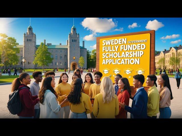 SWEDEN GOVERNMENT FULLY FUNDED SCHOLARSHIP APPLICATION PROCESS | 2024