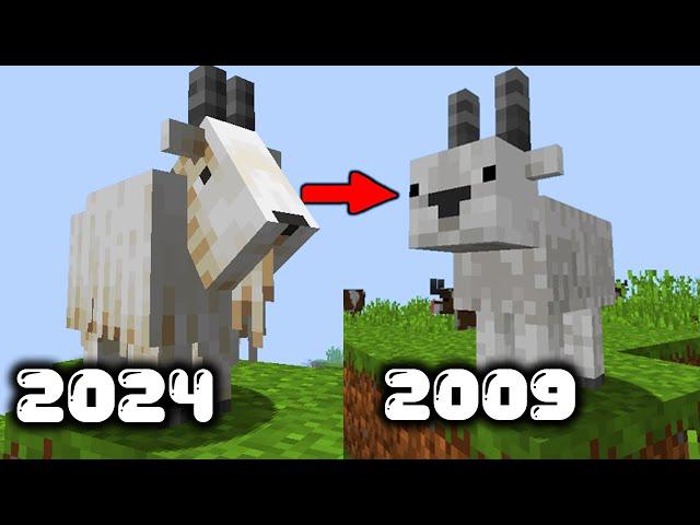 what if new minecraft mobs were made 15 years ago