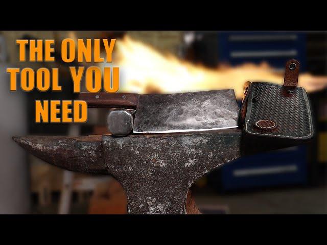 Forging CLEAVER From Lawnmower Blade | Part 1