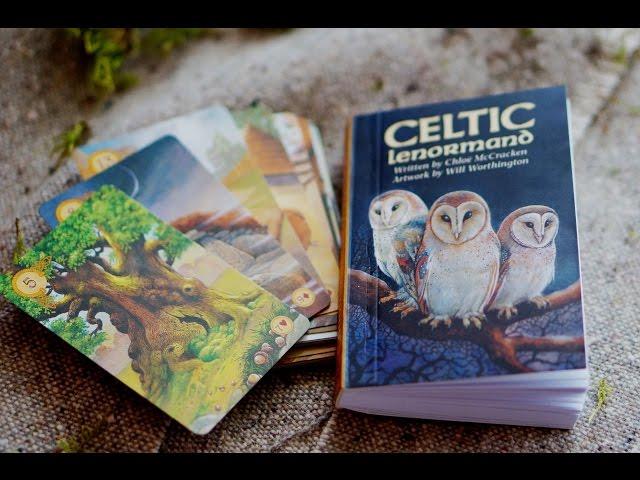 обзор КЕЛЬТСКОГО ОРАКУЛА ЛЕНОРМАН  (Celtic Lenormand)