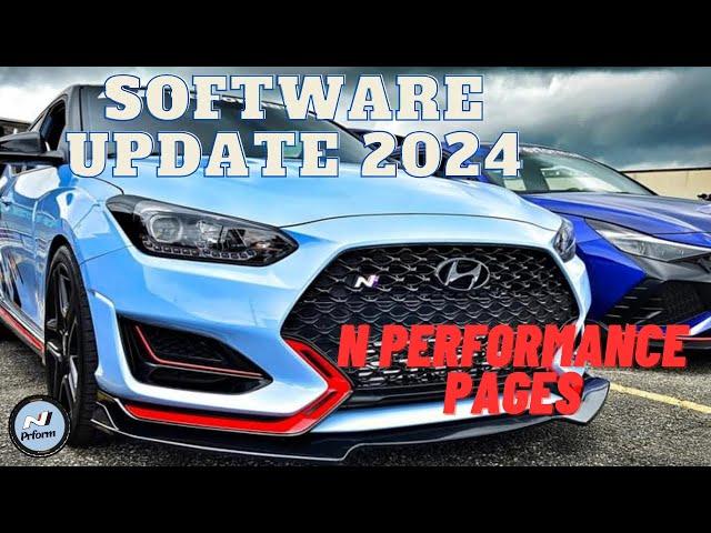 How to Update Hyundai Veloster N Software, N Performance Pages Gauges Updated