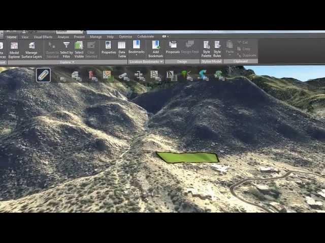 Autodesk InfraWorks 360: Terrain Shaping