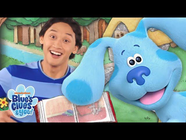 Blue Skidoos Into A Fairytale Book  w/ Josh | Blue's Clues & You! Podcast