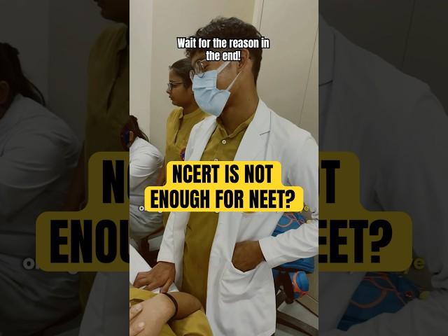 NCERT is not enough for NEET? Don’t depend on NCERT #ncert #bio #neet2025 #neet2026 #aiims #mbbs