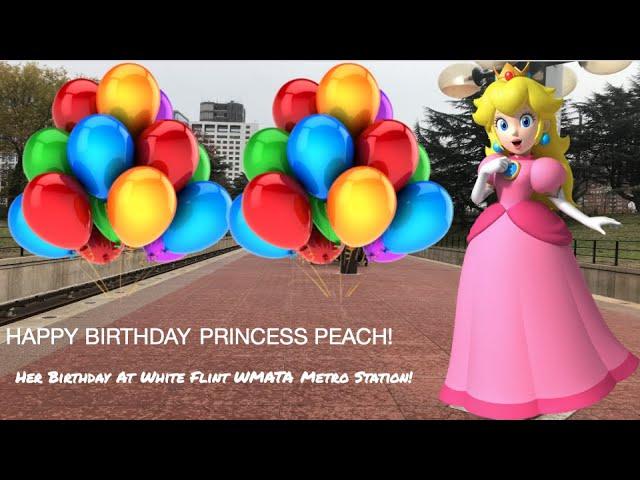 Princess Peach Having Her Birthday At White Flint