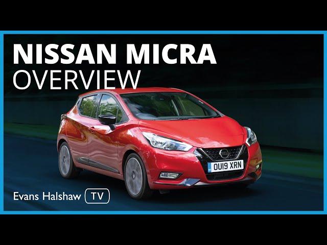 Nissan Micra Overview: Walkaround | Evans Halshaw TV