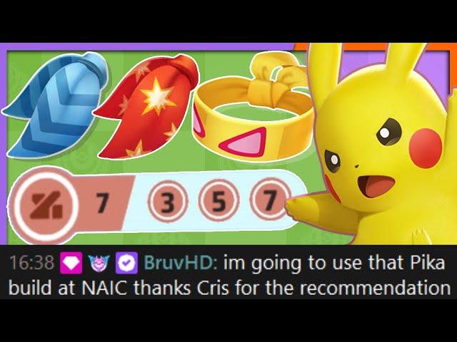 My Attack Speed PIKACHU leaves even Pro Players speechless | Pokemon Unite