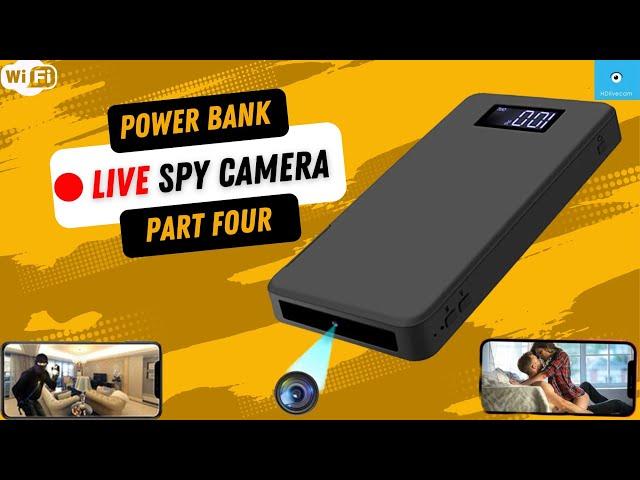 Power Bank Live Hidden Camera (APP-Based)