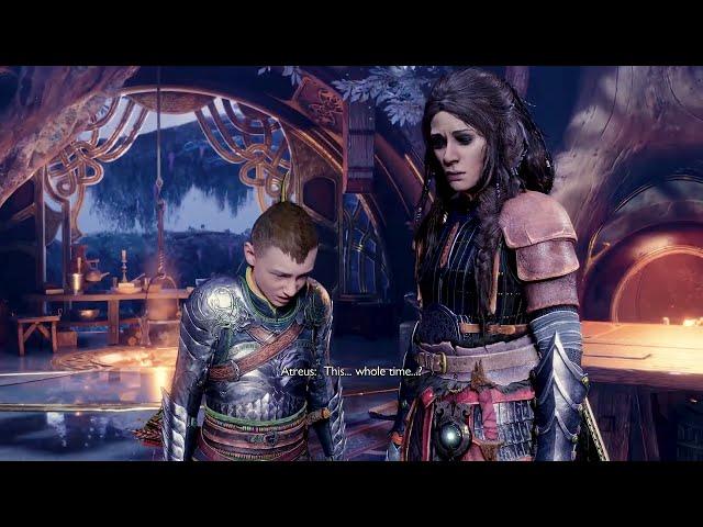 VIVID HD UM PS5 Clips?God of War Ragnarok Gameplay/Cutscene: Odin Kills Brock