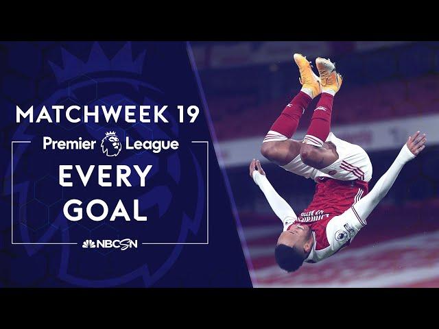 Every Premier League goal from Matchweek 19 (2020-2021) | NBC Sports