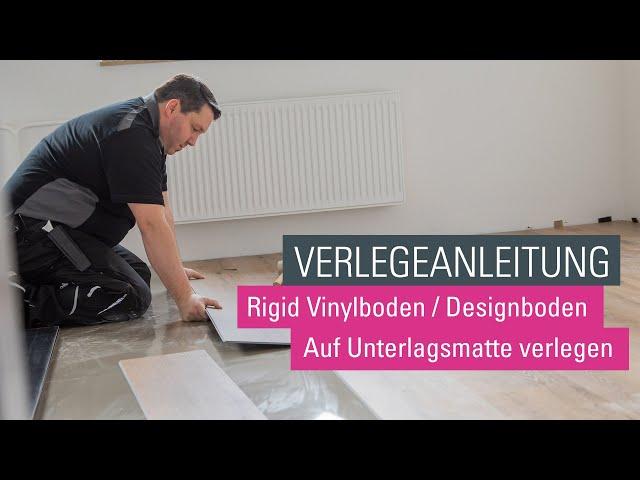 wineo 600 Rigid Vinyl Boden zum Klicken verlegen und Produktvorteile im Überblick