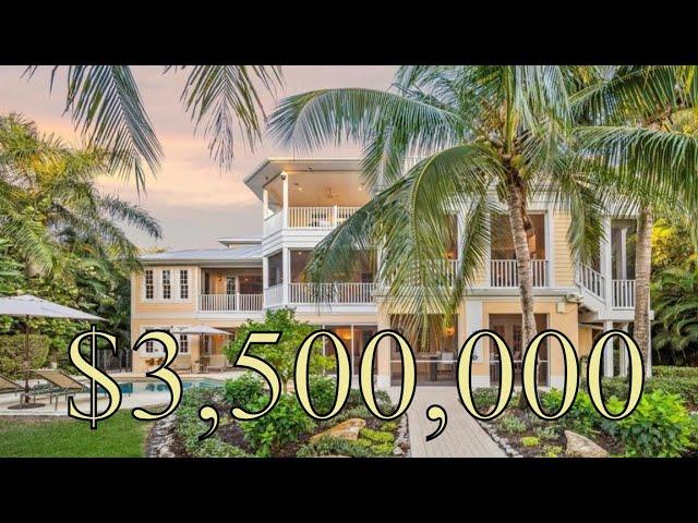 $3,500,000 Luxury Home Tour in Sarasota/Siesta Key, Fl