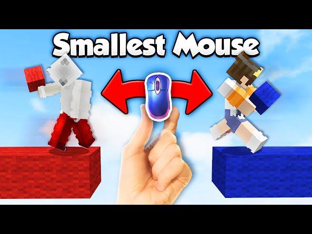 Can Bedlessnoob & NotNico God Bridge With the SMALLEST Mouse?